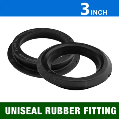 3" Uniseal Rubber Fittings