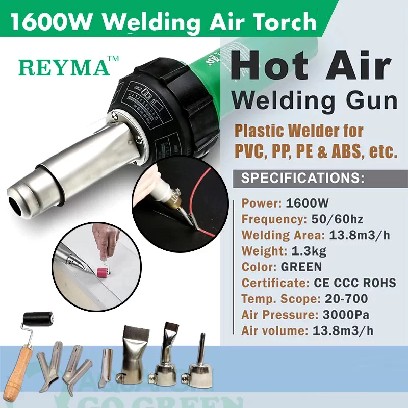 Plastic Welders Hot Air Welding Torch Gun (Free Shipping