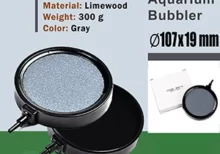 Aquarium Air Stone | Air Disk Oxygen Bubbles for Fish Tank Pond Pump Aeration