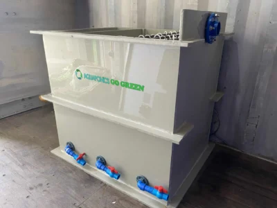 3 chamber fully customized bio filter (back view)